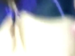 Horny brunette girl rides her bf pov on the bed and moans