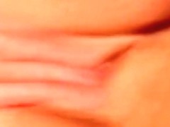 Playing with her muff .