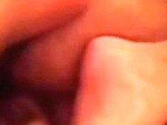 Masturbating and she wanted to help a little with her foot.