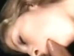 I gave a nasty bitch a huge amateur facial after bj