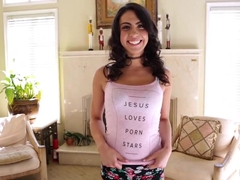 Incredible pornstar in Fabulous Small Tits, Brunette porn video