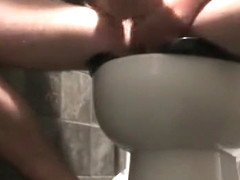 Teen jerks and cums all over his hands
