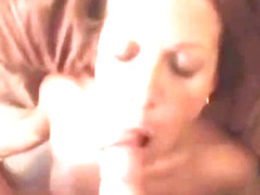 Breasty Makes His Knob Wet From Her Love Juices