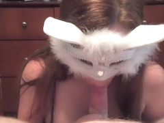 Milf suck for a big load