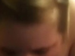 Youthful whore corpulent sucks a dark