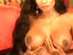 Diamond playing with herself