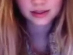 Amateur blonde webcam