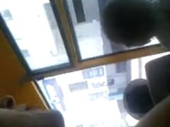 Downblouse russian small tits in bus