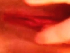 Self taped breasty fingering