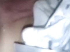 Would you desire to see a creampied non-professional chocolate gap closeup