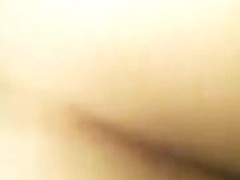 Horny chinese couple close up sex