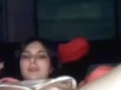 I touch my curves in amateur masturbate video clip