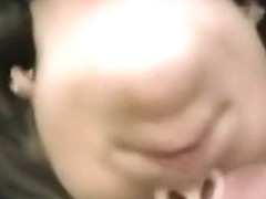 Jackoff on slut's face