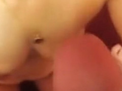 Horny girl from Hongkong giving head