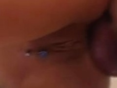 Slutty german mature anal in the bathroom