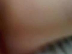 Asian girl gets her hairy pussy fingered by her bf