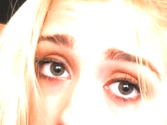 Blonde Honey Filing Her Mouth With A Fat Dick