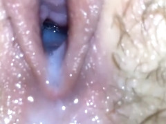POV Creampie Quickie 2 Huge loads of cum run out of Teens tight Pink Pussy