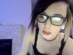 slim cutie dances and spanks with buttplug