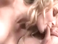 Blonde Teen Stunner Blowing Her Bf's Horny Dick