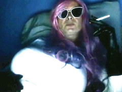 smoking in chastity at night