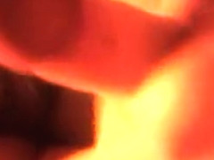 Going to town on hubbys cock