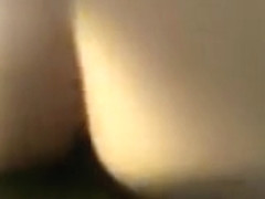 Pov black hard cock drilling white tight anal hole