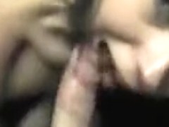 Hot girlfriend loves sucking his dick