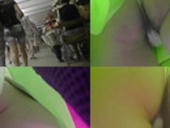 Thong makes bubble butt look awesome in upskirting vid