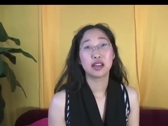 Four Eyed Asian Nerd Jenny Tricked Into Fuck