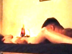 Girlfriend bound, tied down, licked and fucked