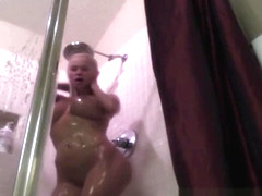 Nikita Takes A Hot Shower