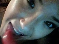 Asian fingering herself