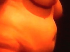 BBW girl 50 yo taking a shower