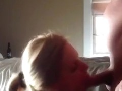 Never says no to a blowjob!