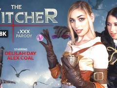 The Witcher (a Xxx Parody) - Mff Threesome Cosplay With And With Delilah Day And Alex Coal