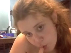 Chubby 18 Year Old Takes Care Of Herself On Skype Pt 2