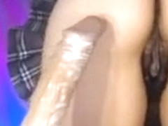 Peluda brincando com o vibrador 09