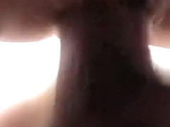 Very Close up of wet pussy slurping whilst taking big cock