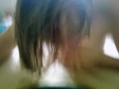 Couple Have Some Fun on Night Vision Web Cam