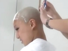 Japanese Girl Headshave