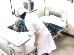 Hardcore Japanese fuck for a hot nurse in the hospital