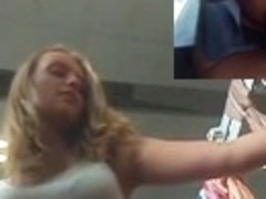 The view of new panty on upskirt web camera