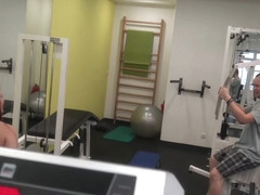 HUNT4K. Naughty guy picks up young hottie and fucks her right in gym