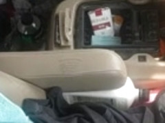 Busy mid day parkinglot masterbation