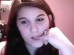 Exotic exclusive shaved pussy, big boobs, brunette sex movie