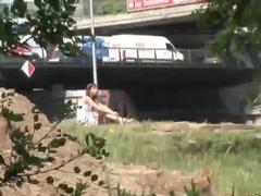 young german couple public sex