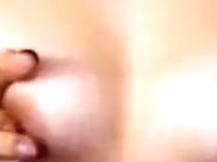 Amia undressed in front of webcam