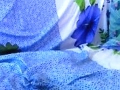 Busty chick masturbates pink