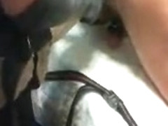 Mistress and slave anal play